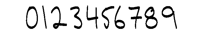 Steadslope Font OTHER CHARS