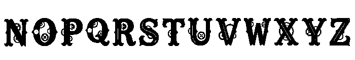 Steam Regular Font UPPERCASE