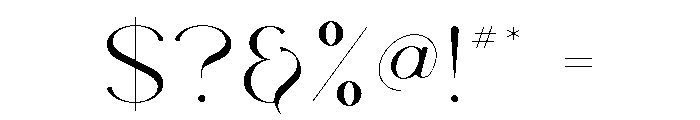 Stefania Serif Font OTHER CHARS