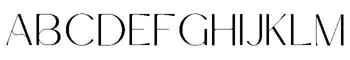Stefania Serif Font UPPERCASE