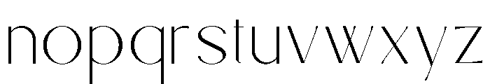 Stefania Serif Font LOWERCASE