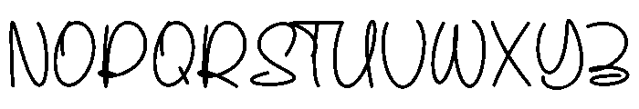 Stefany Font UPPERCASE