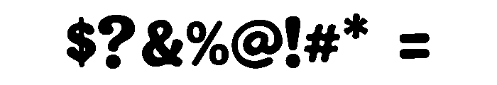 Steffu Poifated Font OTHER CHARS