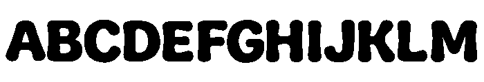Steffu Poifated Font UPPERCASE