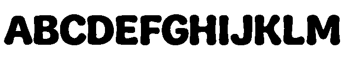SteffuPoifated Font UPPERCASE