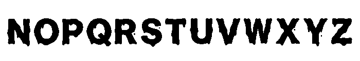 Stelg Regular Font UPPERCASE