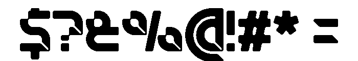 Stellar Core Condensed Font OTHER CHARS