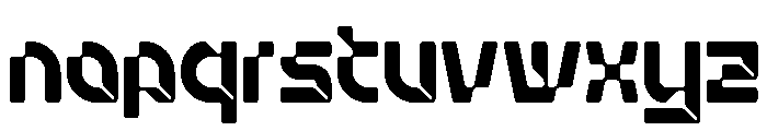 Stellar Core Condensed Font LOWERCASE