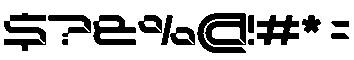 Stellar Core Expanded Font OTHER CHARS