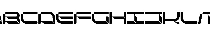 Stellar Core Expanded Font UPPERCASE