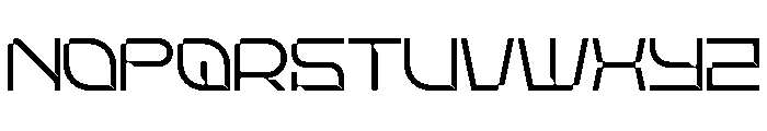 Stellar Core Extra Light Font UPPERCASE