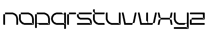 Stellar Core Extra Light Font LOWERCASE