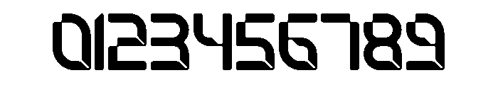 Stellar Core Light Condensed Font OTHER CHARS