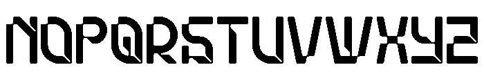 Stellar Core Light Condensed Font UPPERCASE