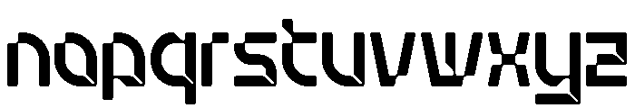 Stellar Core Light Condensed Font LOWERCASE