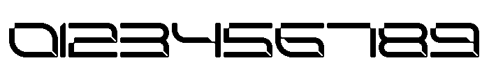 Stellar Core Light Expanded Font OTHER CHARS