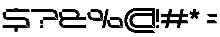 Stellar Core Light Expanded Font OTHER CHARS