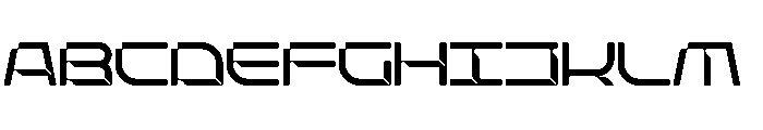 Stellar Core Light SemExp Font UPPERCASE