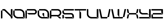 Stellar Core Light SemExp Font UPPERCASE