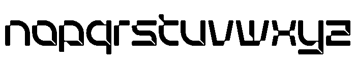 Stellar Core Light SemiCond Font LOWERCASE