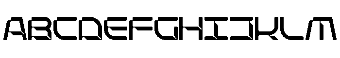 Stellar Core Light Font UPPERCASE