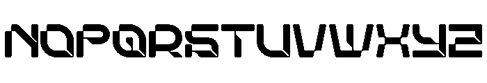 Stellar Core Regular Font UPPERCASE