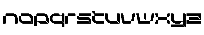 Stellar Core Semi Expanded Font LOWERCASE