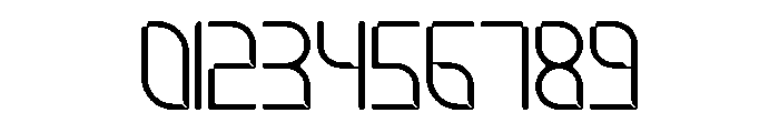 Stellar Core Thin Condensed Font OTHER CHARS