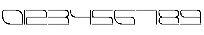 Stellar Core Thin Expanded Font OTHER CHARS
