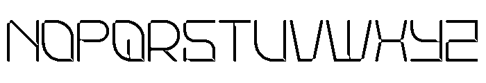 Stellar Core Thin SemiCond Font UPPERCASE