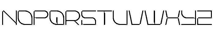 Stellar Core Thin Font UPPERCASE