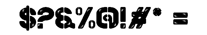 Stenchild Font OTHER CHARS