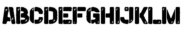 Stenchild Font UPPERCASE