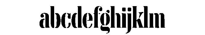 Stencora FONT