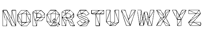 Stephanie Regular Font UPPERCASE