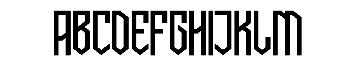 Sternco Font UPPERCASE