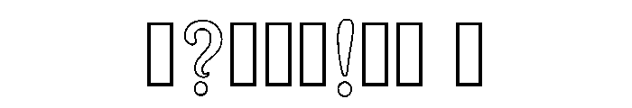 Steven Regular Font OTHER CHARS