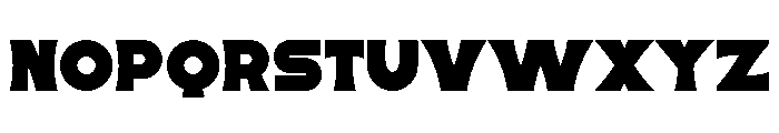 Sthraned Font UPPERCASE