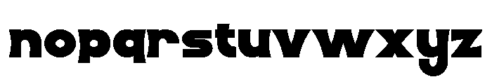 Sthraned Font LOWERCASE