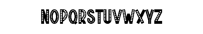 Stick Candy Font UPPERCASE