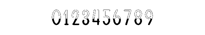 Stick Santa Font OTHER CHARS