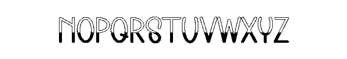 Stick Santa Font UPPERCASE