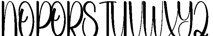Stick Wedding Font UPPERCASE