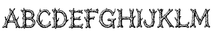Stickaroo Font UPPERCASE