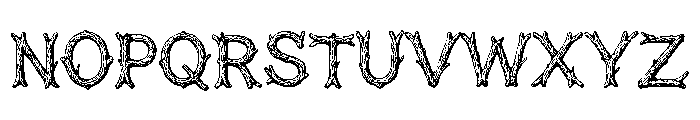 Stickaroo Font LOWERCASE