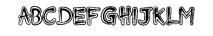 Sticker Brush By Squeeb Regular FONT