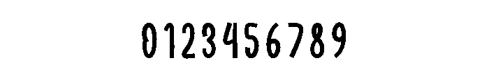 Sticker Inline Font OTHER CHARS