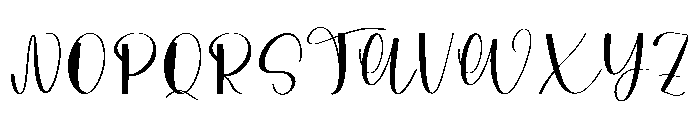 Stickers Book Font UPPERCASE