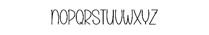 Stickers Farmhouse Font LOWERCASE