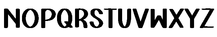 Sticky Crush Font LOWERCASE